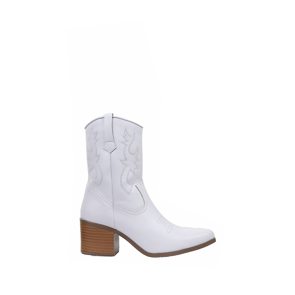 Botin Verona 20 Cabra- Blanco (Sintético)