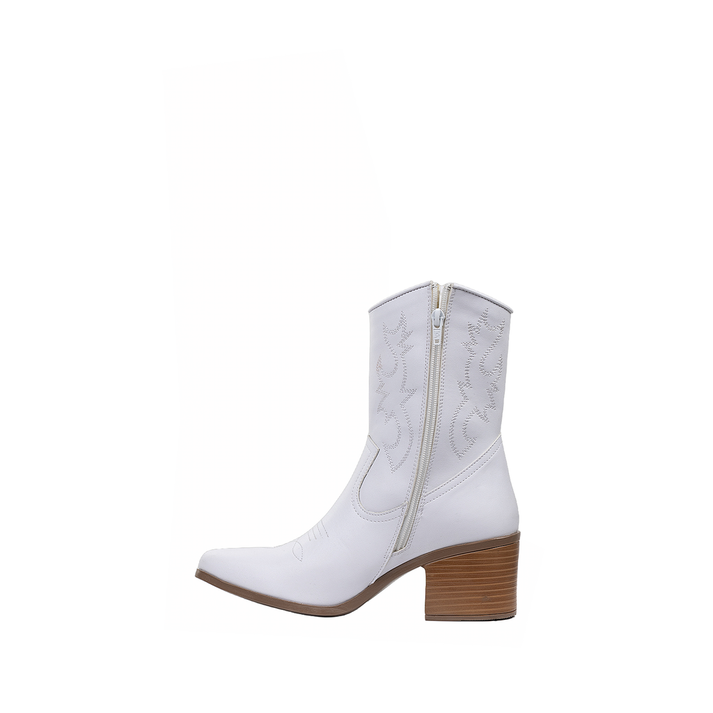Botin Verona 20 Cabra- Blanco (Sintético)