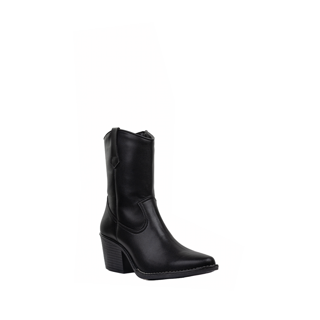 Botin Verona 21 Cabra Negro (Sintético)