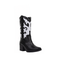 Bota Verona 27 Cabra- Negro/Blanco (Sintético)