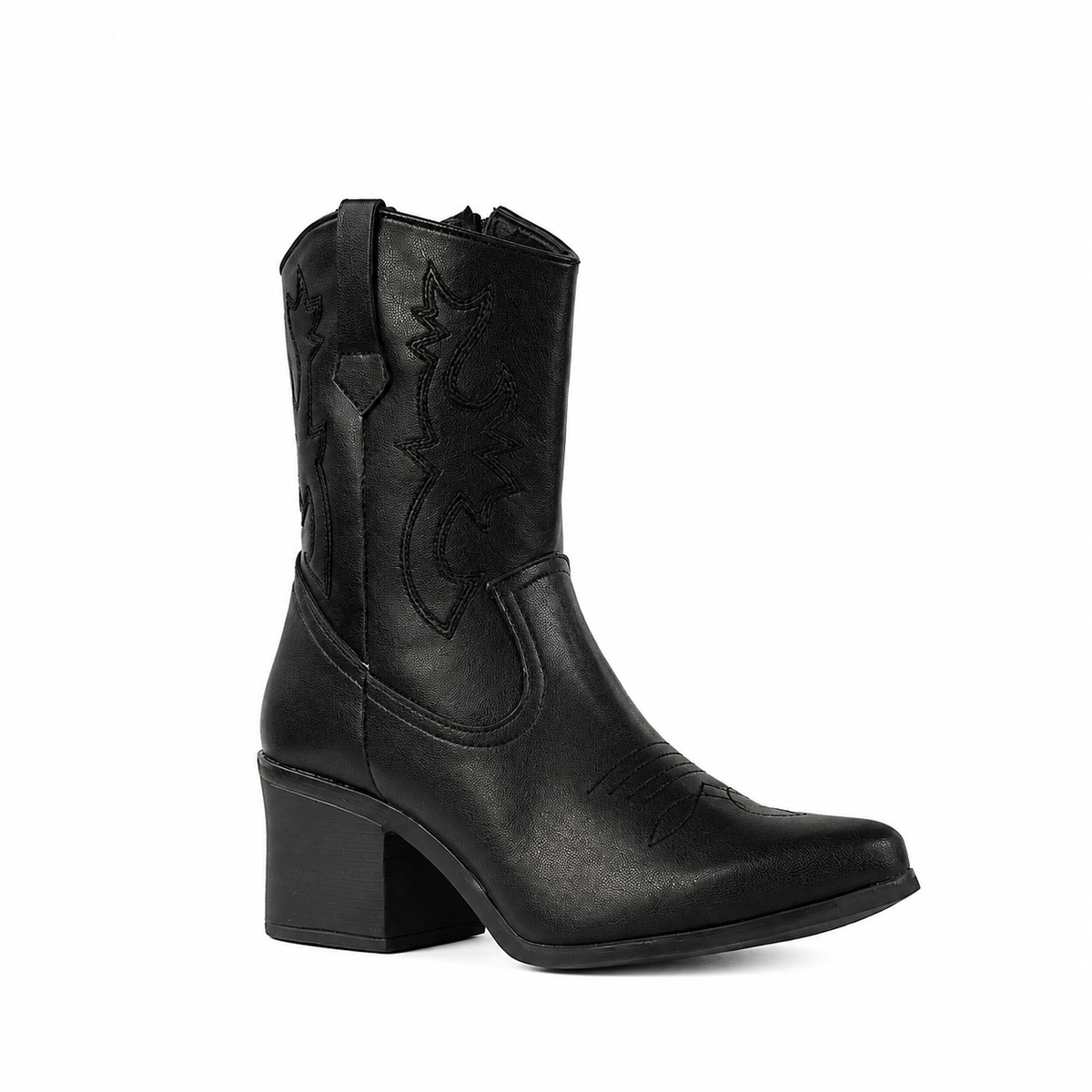 Botin Verona 20 Napa Negro Total Piel Genuina